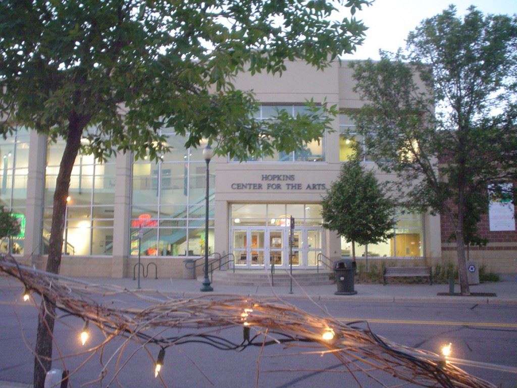 Outside of Hopkins Center for the Arts